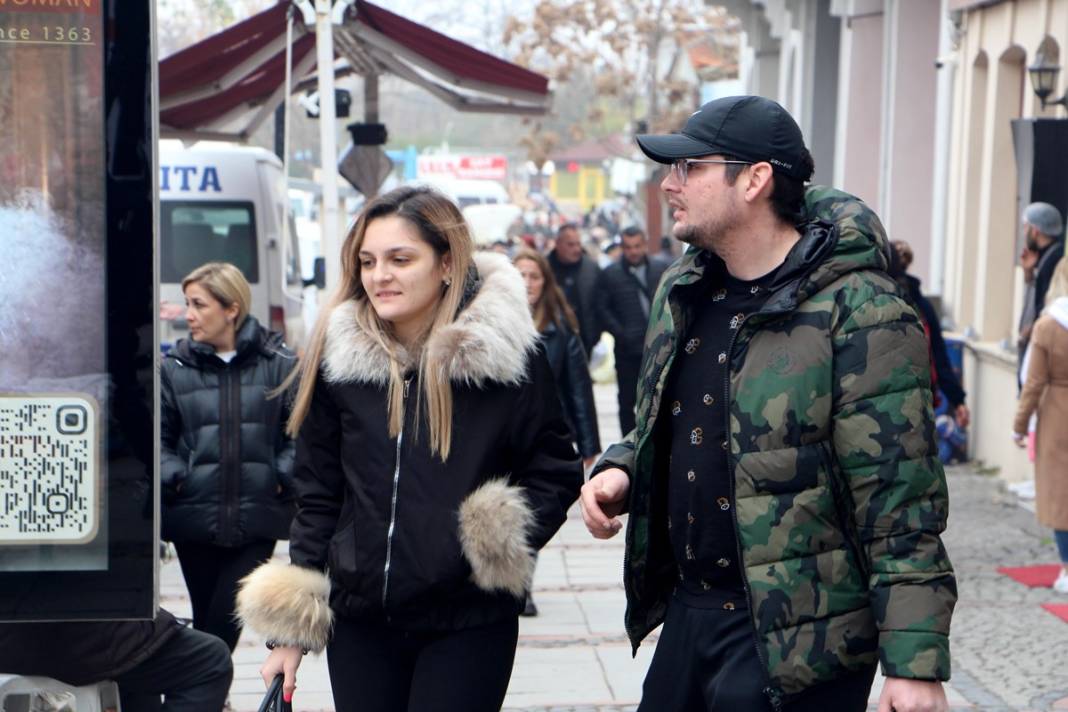 Edirne esnafı Bulgar müşterilerinde memnun: Gördükleri her şeyi satın alıyorlar 16